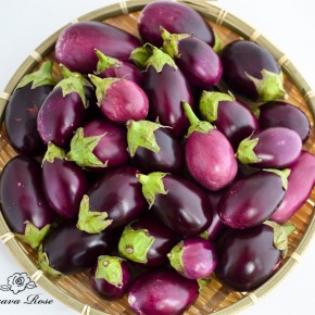 Roasted Mini Eggplant