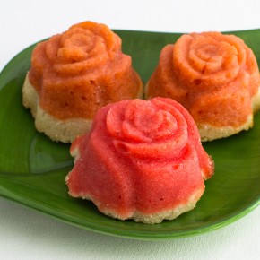 Guava Rose Mochi Tarts
