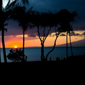 Wordless Wednesday--Maui Sunset