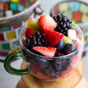 Wordless Wednesday- A Perfect Little Cup of My Sister's Fruit Salad