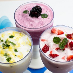 Greek Yogurt Slushies