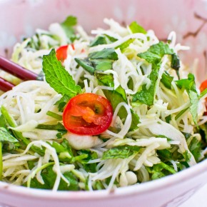 Fresh Herb Noodle Salad