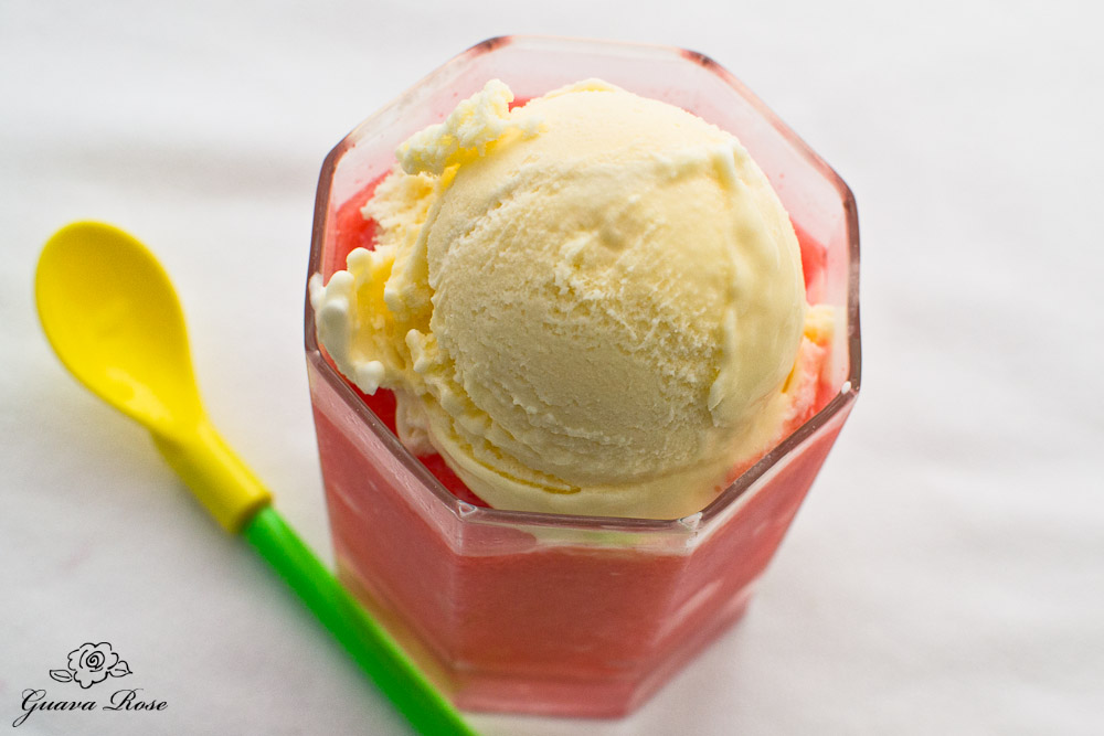 Ice Cream Slushie, (cool down)