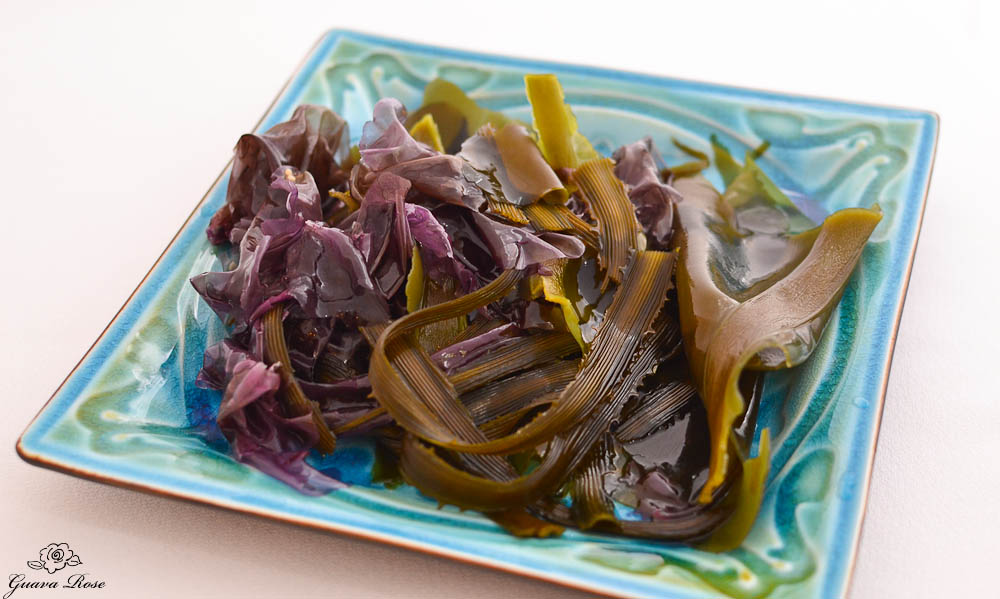 Cooked sea vegetables (seaweed)
