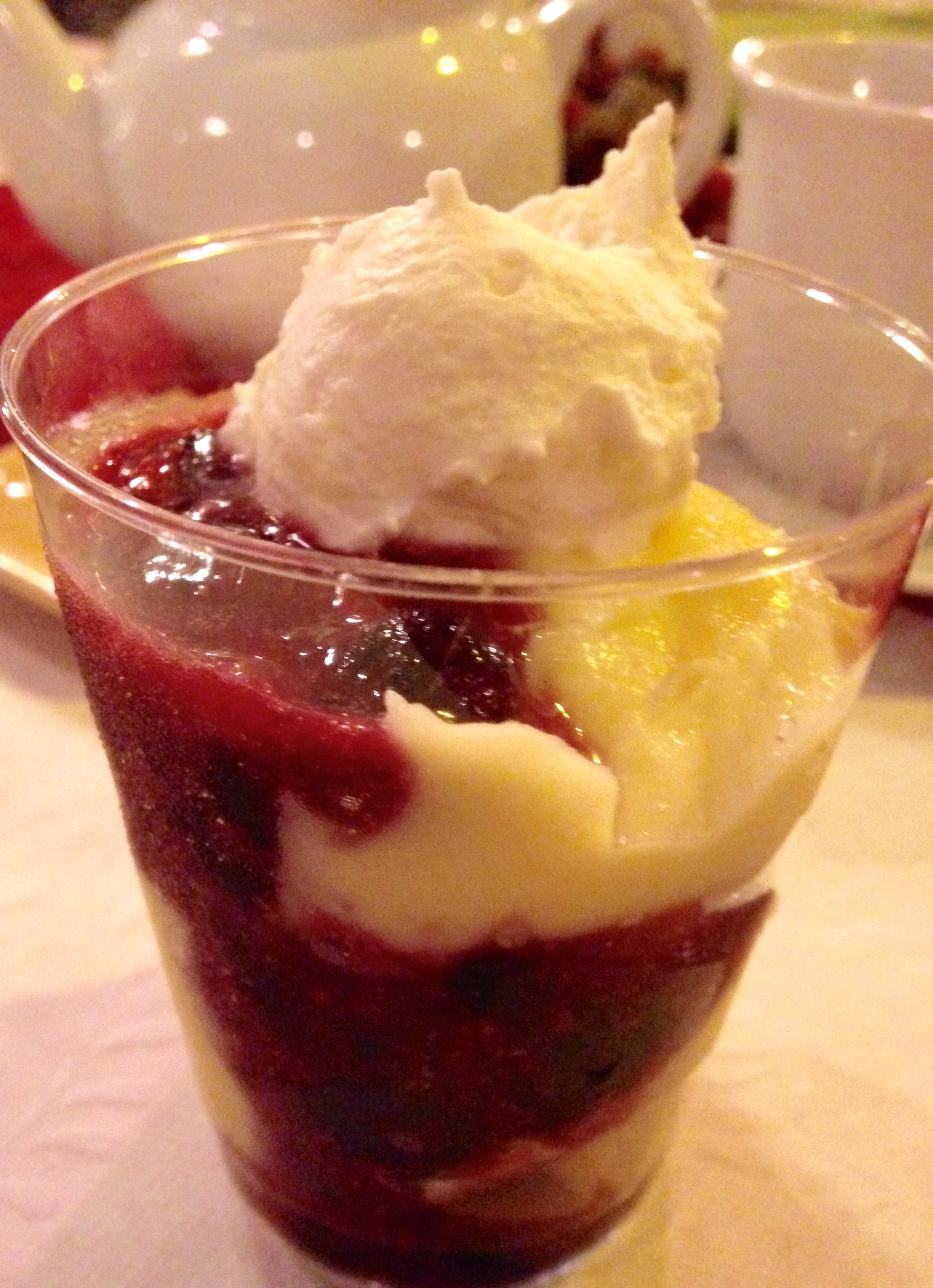 English Trifle from Cuthbert's Tea shoppe