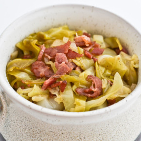 Sweet and Sour Cabbage with Bacon