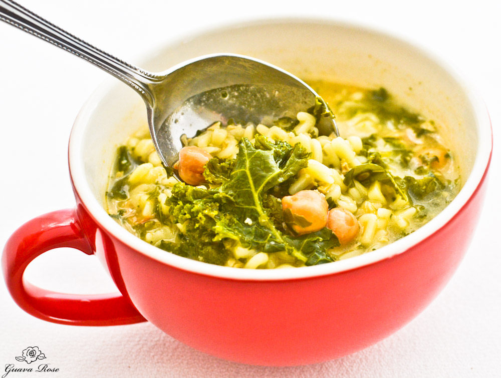 Chickpea Kale soup