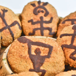 Hawaiian Petroglyph Cookies